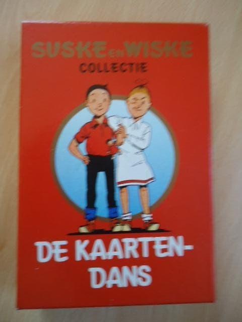 Suske en Wiske kaartendans, 2 sets kaarten met dobbelstenen, Verzamelen, Stripfiguren, Ophalen of Verzenden, Suske en Wiske, Zo goed als nieuw