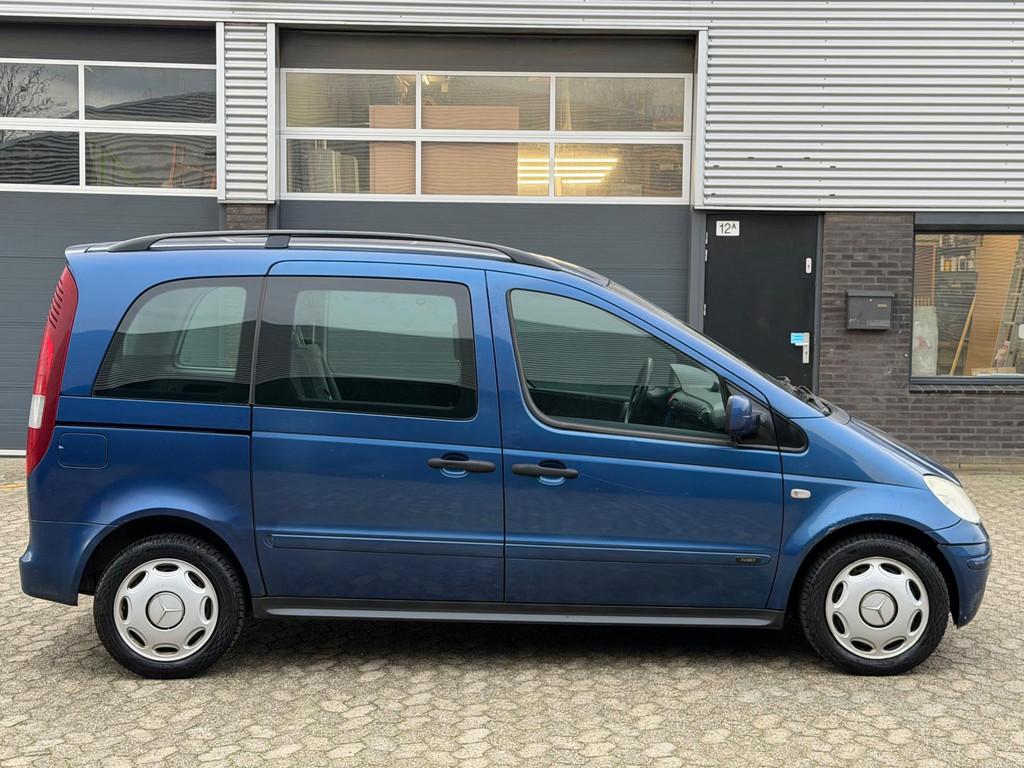 Mercedes-Benz Vaneo 1.6 Ambiente AIRCO TREKHAAK APK 12-2026, Stof, Gebruikt, 4 cilinders, Blauw