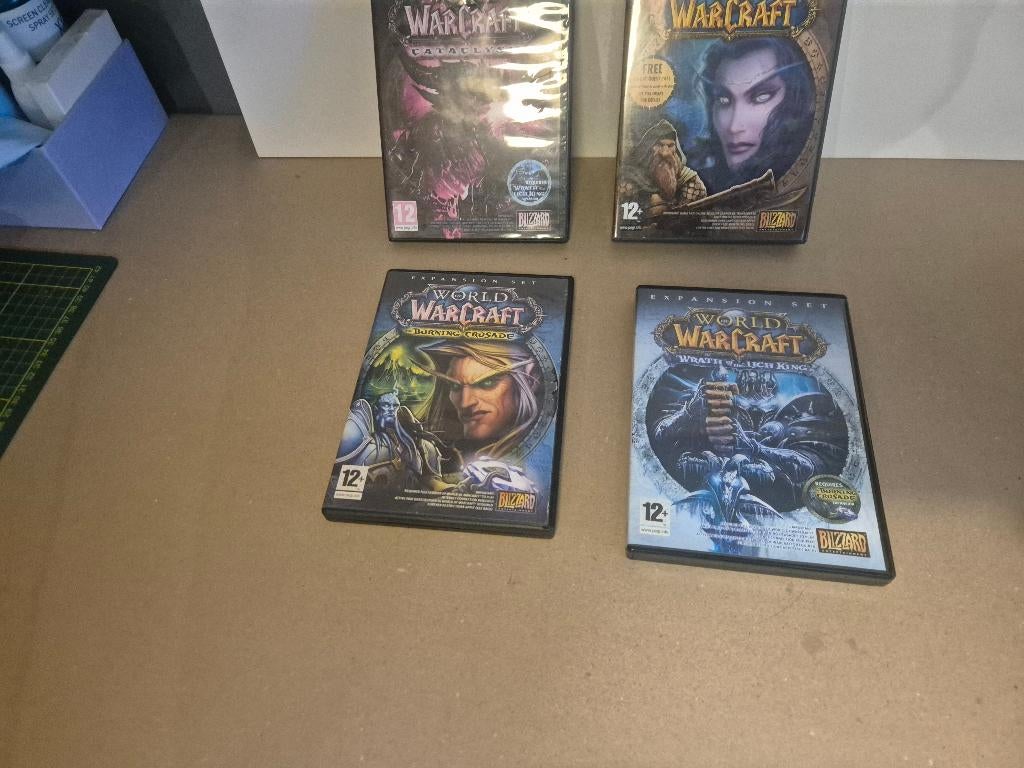 World of Warcraft uitbreidingen (Classic) – verzamelobject, Spelcomputers en Games, Games | Pc, Gebruikt, 1 speler, Ophalen of Verzenden