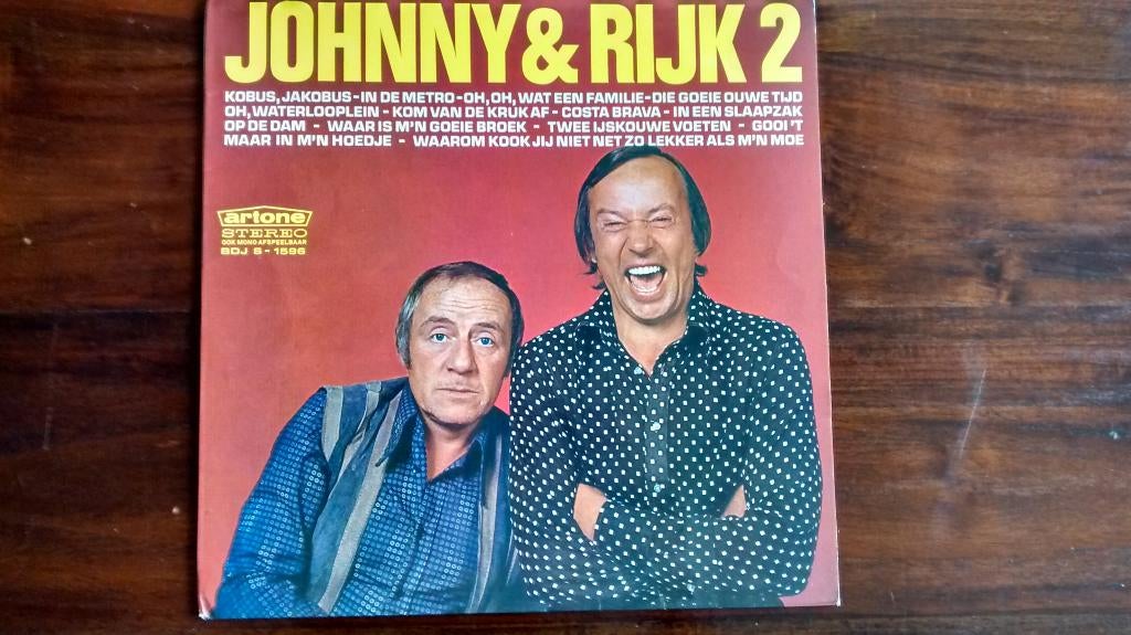 LP - Johnny & Rijk ‎– Johnny & Rijk 2, Cd's en Dvd's, Ophalen of Verzenden, Zo goed als nieuw, 12 inch, Overige genres
