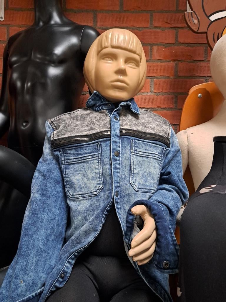 etalagepoppen/paspoppen/kinder etalage pop, Ophalen of Verzenden, Gebruikt