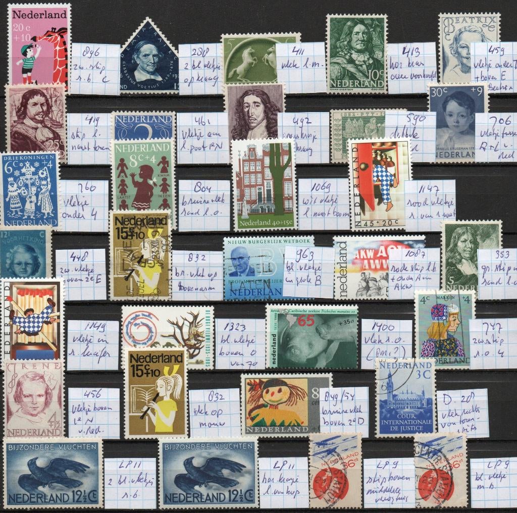 K441 plaatfouten, Postzegels en Munten, Postzegels | Nederland, Ophalen of Verzenden