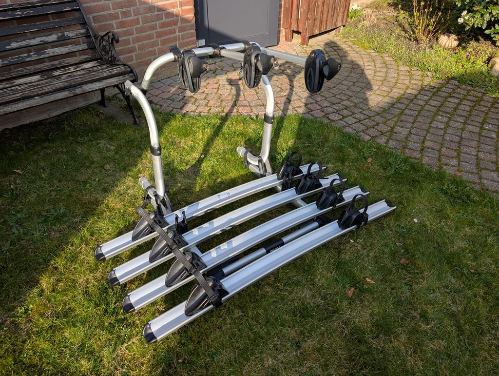 Thule G3 Elite fietsendrager, 3 fietsen of meer, Elektrische fiets, Zo goed als nieuw, Achterklepdrager