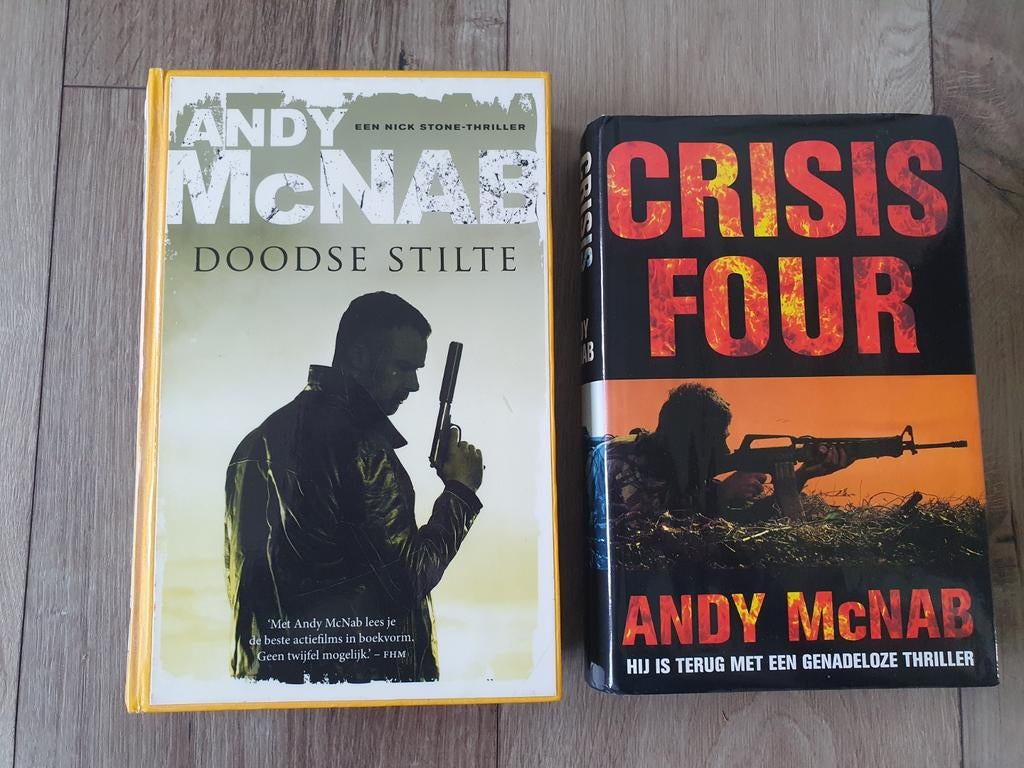 Andy McNab boeken, Boeken, Stripboeken, Gelezen, Meerdere stripboeken, Ophalen of Verzenden
