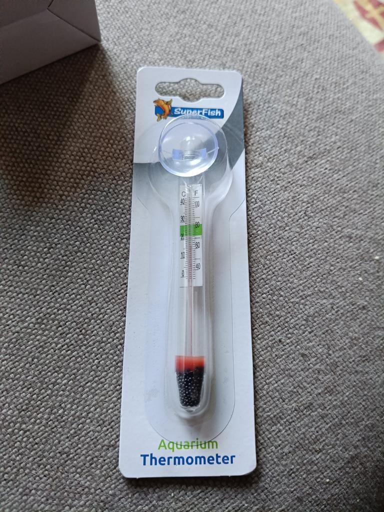 Thermometer voor aquarium ongebruikt, Ophalen, Nieuw