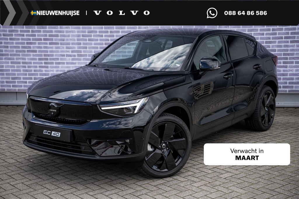 Volvo EC40 Single Motor Extended Range Ultra | Black Edition, Automaat, 12 maanden, Overige modellen, 82 kWh