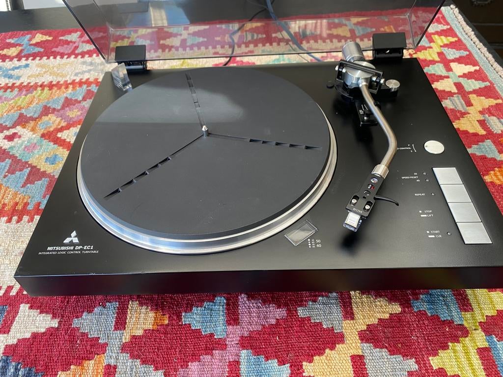 Mitsubishi DP-EC1 High end vintage platenspeler, Ophalen, Zo goed als nieuw, Overige merken, Automatisch
