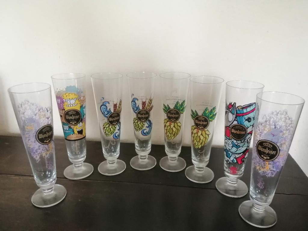 Warsteiner Design glazen, Ophalen of Verzenden, Zo goed als nieuw, Glas of Glazen, Overige merken