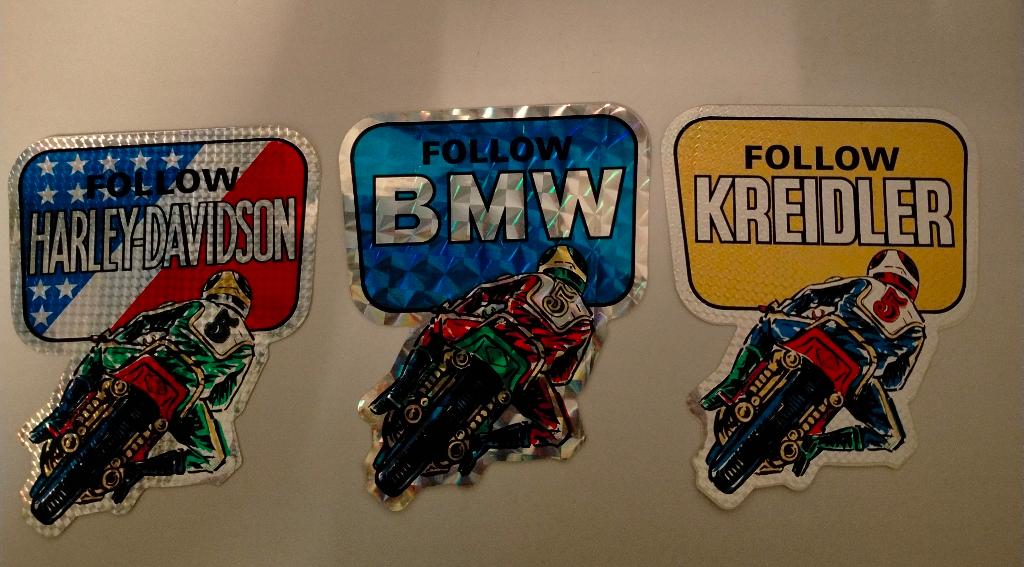 Puch Yamaha Suzuki Kreidler motor motoren vintage sticker, Ophalen of Verzenden, Zo goed als nieuw, Auto of Motor