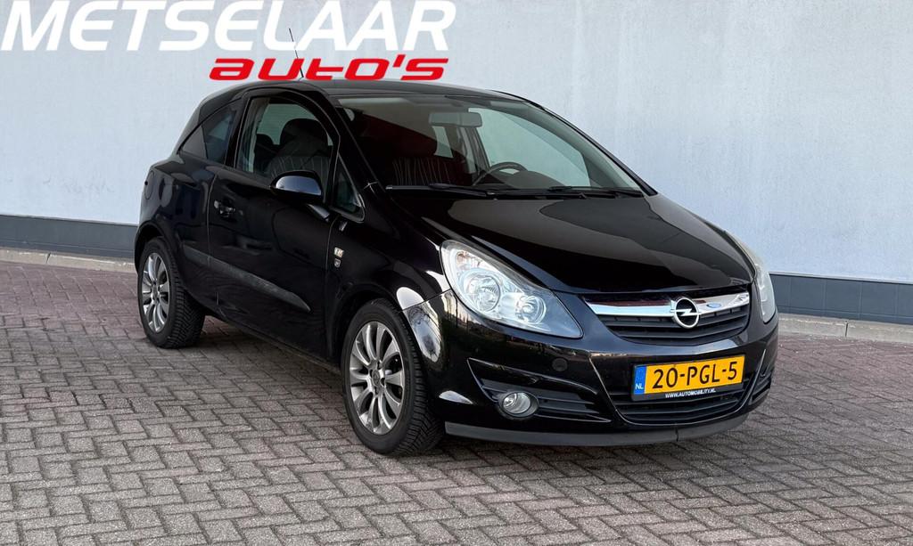 Opel Corsa 1.2-16V Cosmo, Voorwielaandrijving, Euro 5, Zwart, 1229 cc