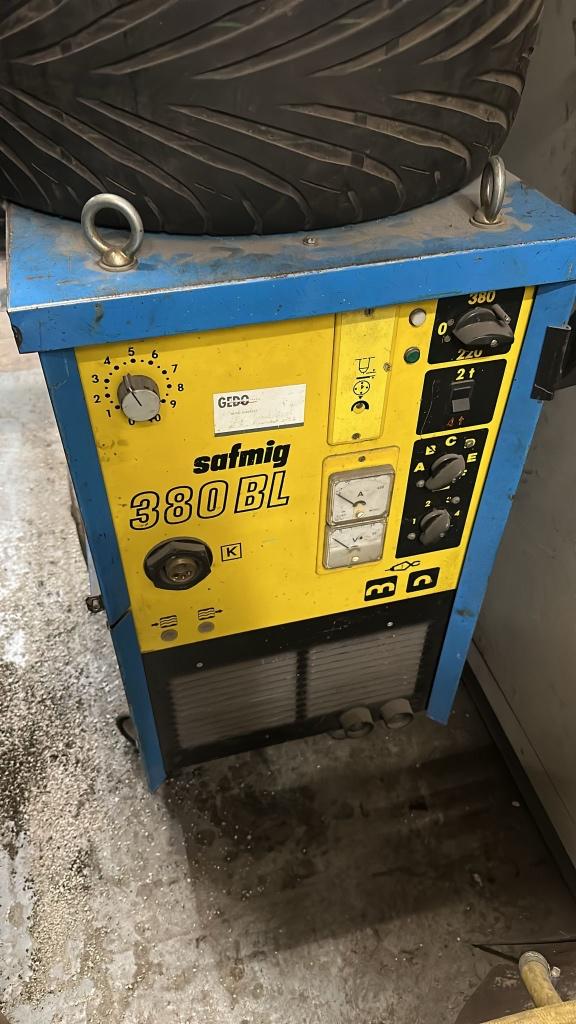 las apparaat - SAFMIG 380BL, Ophalen, Gebruikt, 250 ampère of meer, Overige typen