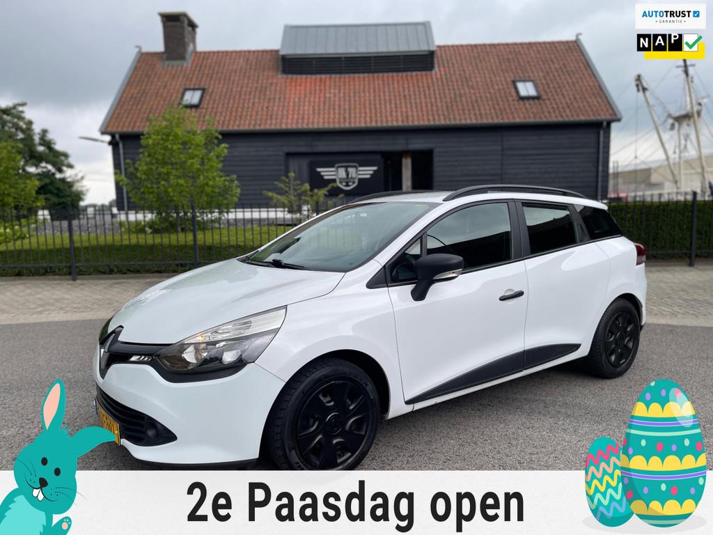 Renault Clio Estate 0.9 TCe AIRCO CR-CONTR TREKHAAK, Voorwielaandrijving, Stof, Start-stop-systeem, Wit