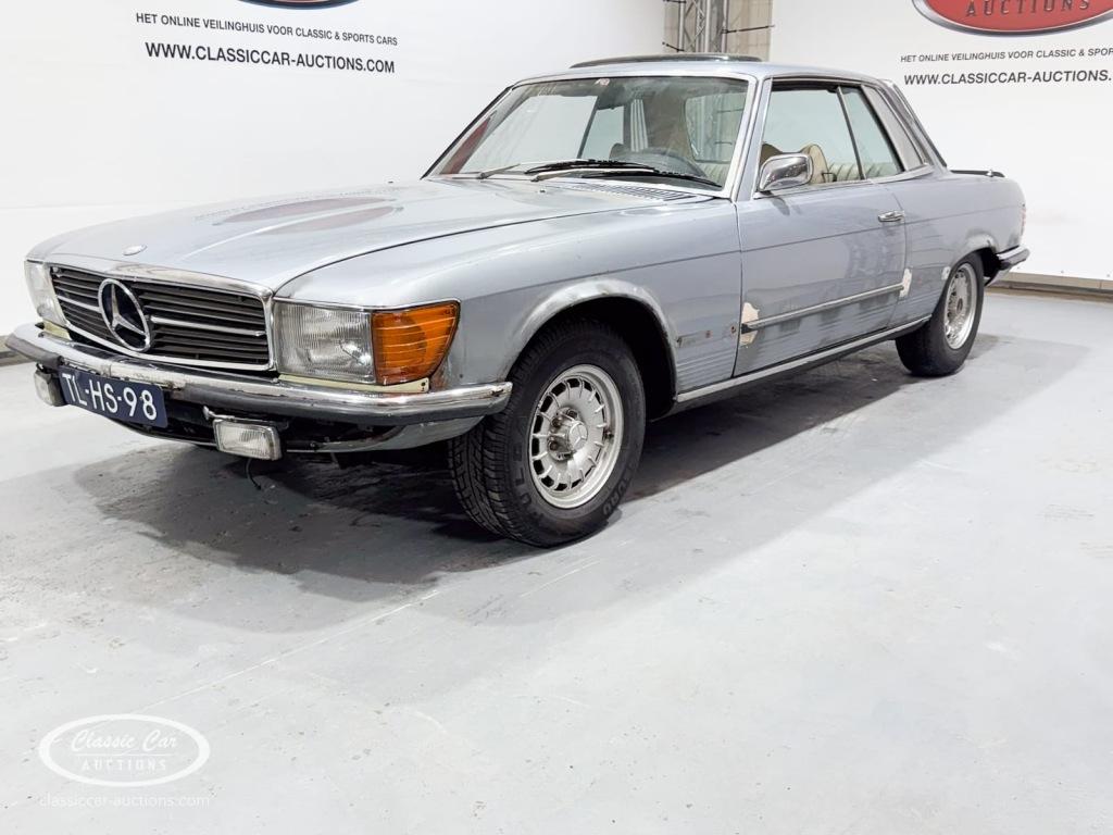 Mercedes-benz 280 SLC  - ONLINE AUCTION, Auto's, Oldtimers, Automaat, Blauw, Mercedes-Benz, Bedrijf