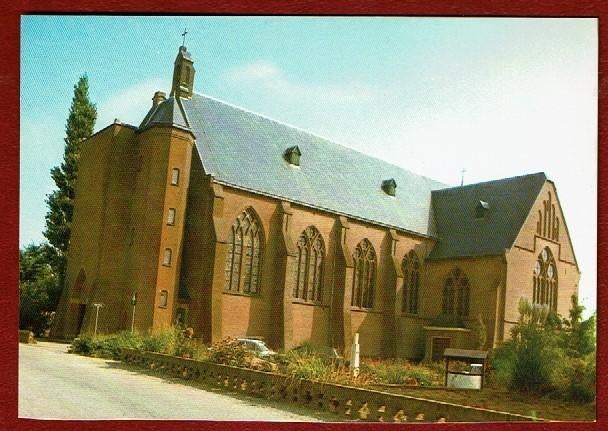 Giesbeek (bij Zevenaar) - R.K. Kerk - 1976 - Ong., Ophalen of Verzenden, 1960 tot 1980, Ongelopen, Gelderland