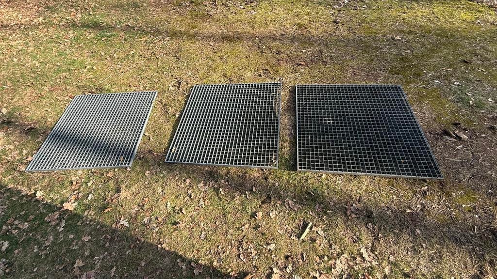 looprooster rooster gegalvaniseerd, Ophalen of Verzenden, Gebruikt, IJzer