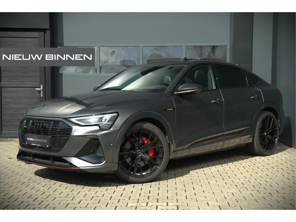 Audi e-tron Sportback 50 quattro S edition 71 kWh S-Line | P, Automaat, Zwart, 71 kWh, SUV of Terreinwagen