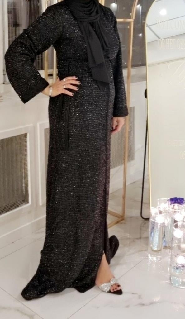 Mooie simpele marokkaanse jurken te huur 36/38, Galajurk, Zwart, Ophalen of Verzenden, Zo goed als nieuw