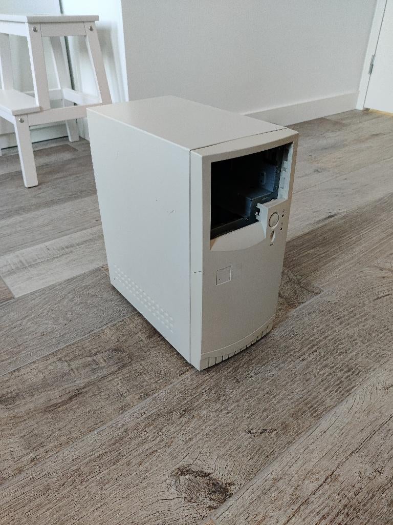Computer Case Tower micro-ATX, incl. PSU, Ophalen of Verzenden, Vintage computer