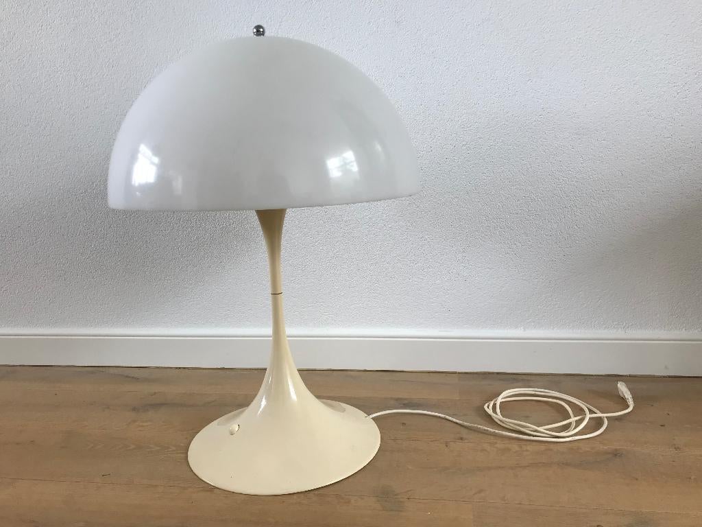 Tafellamp lamp Louis Poulsen Verner Panton Panthella vintage, Gebruikt, Ophalen of Verzenden, Nvt, Minder dan 50 cm