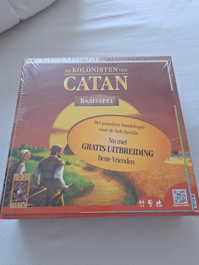 De Kolonisten van Catan Basisspel - Nieuw in doos!, Drie of vier spelers, Ophalen, Nieuw, 999 Games