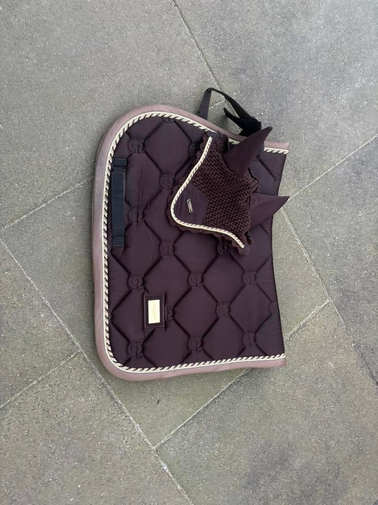 Equastrian of stockholm spring dekje en oornetje pony, Ophalen of Verzenden, Zo goed als nieuw