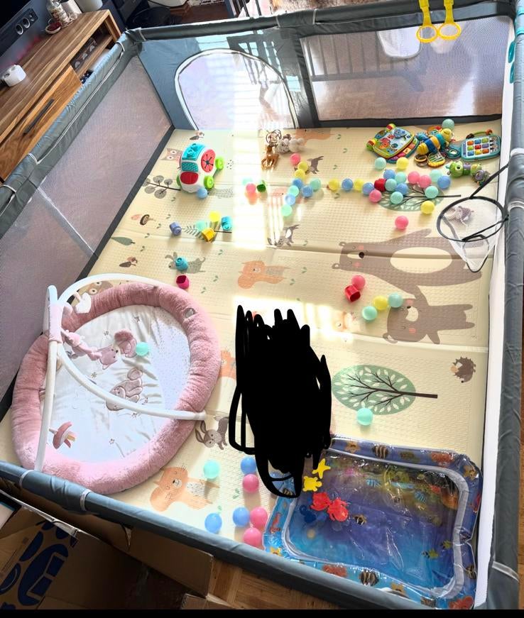 Grondbox 180x200, Kinderen en Baby's, Ophalen, Zo goed als nieuw