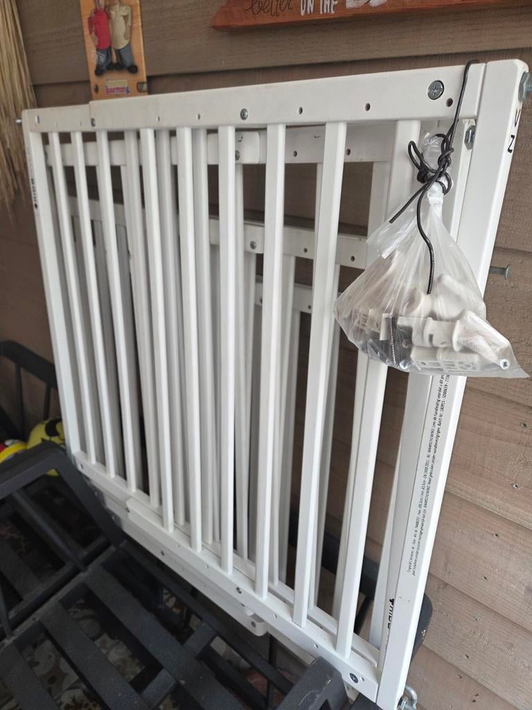 4x traphek       80 cm breed 70,5 hoog, Ophalen, Gebruikt, Metaal of IJzer, 115 cm of meer