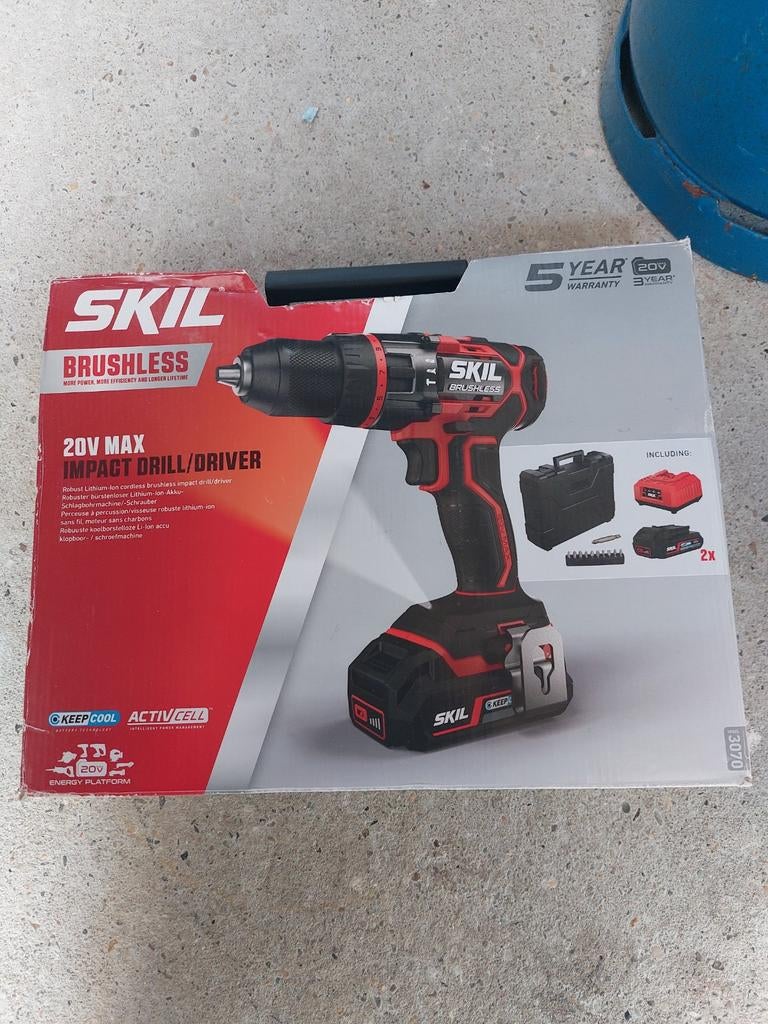 SKIL Brushless 20V Max Impact Drill/Driver, Ophalen