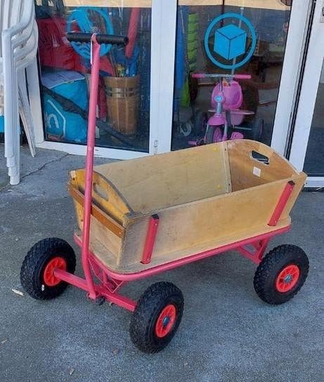 Bolderkar hout stevig, weinig gebruikt, Ophalen