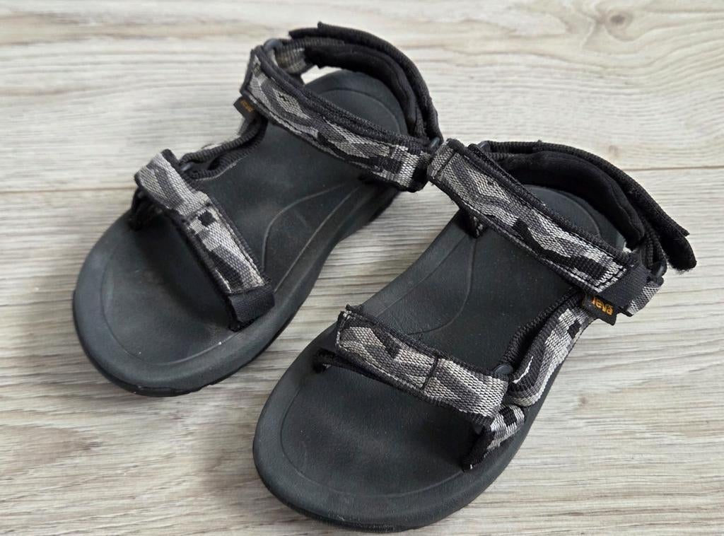 Teva sandalen kind maat 24 25 zwart grijs, Ophalen of Verzenden, Kinderwagen of Buggy