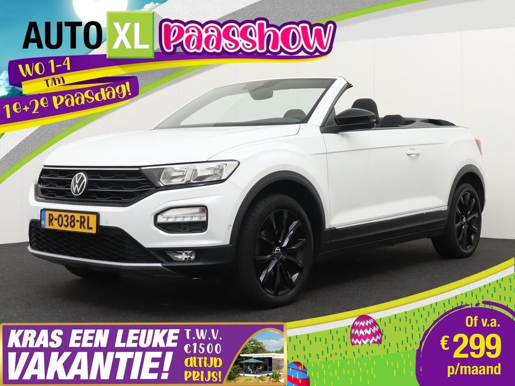 Volkswagen T-Roc Cabrio TSI Style Camera Adap.Cruise Stoelve, Auto's, Volkswagen, Voorwielaandrijving, Stof, Gebruikt, 116 pk