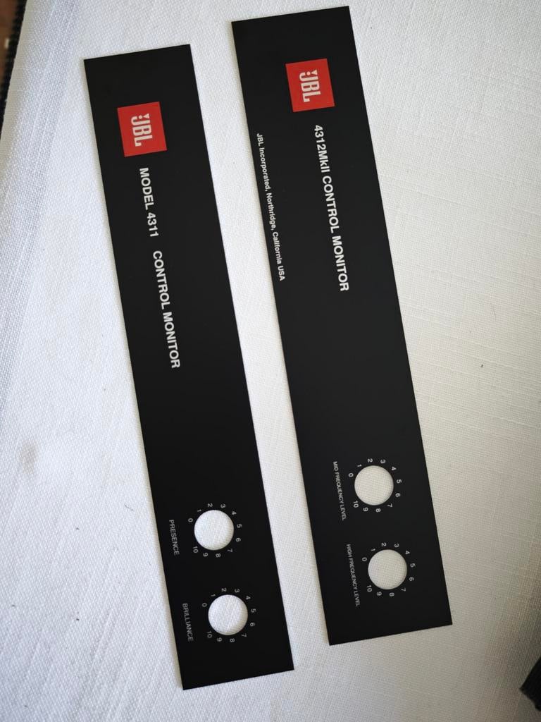 JBL Foilcals voor 4311 en 4312MKII - Nieuwe Productie Badges