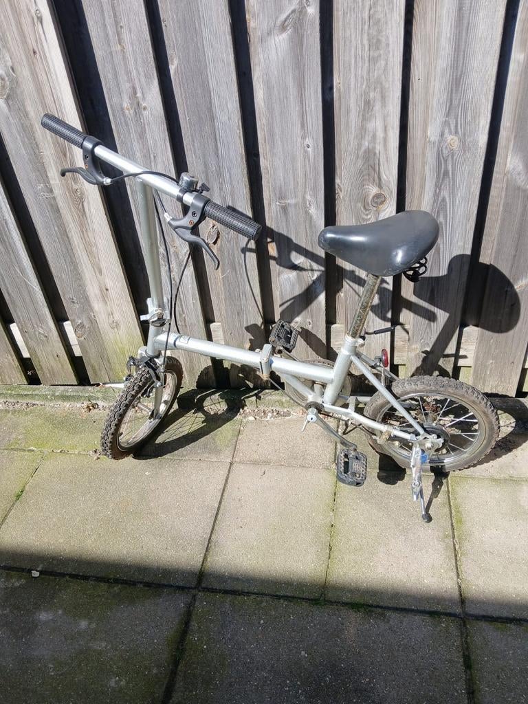 Vouwfiets, Ophalen, Gebruikt