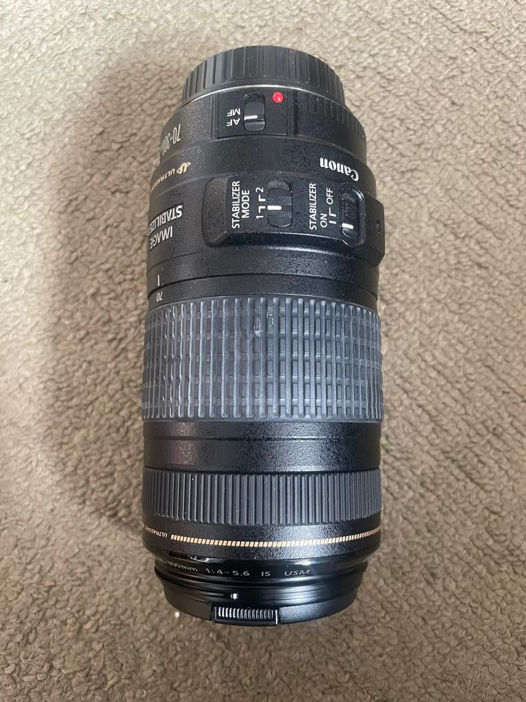 Canon EF 70-300mm f/4-5.6 IS USM Telelens, Audio, Tv en Foto, Fotografie | Lenzen en Objectieven, Ophalen, Zo goed als nieuw, Telelens