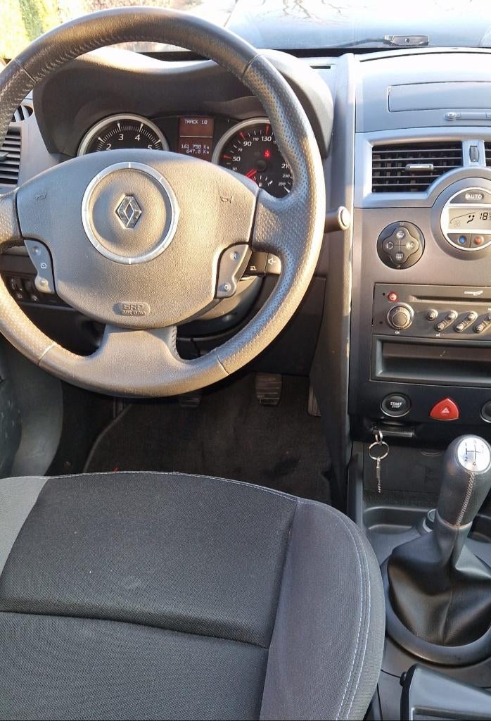 Renault Megane 1.6 16V 2008 Blauw (1000 euros), Voorwielaandrijving, 625 kg, 4 cilinders, Blauw