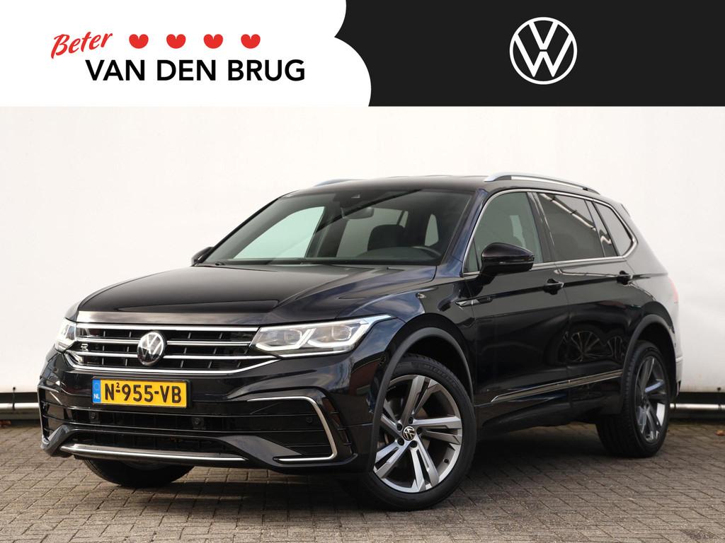 Volkswagen Tiguan Allspace 1.5 TSI R-Line Business+ 150pk DS, Stof, Euro 6, 150 pk, Zwart