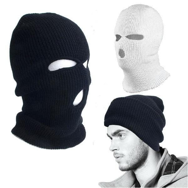 Balaclava, Zwart of Wit, Verzenden, Nieuw, Muts