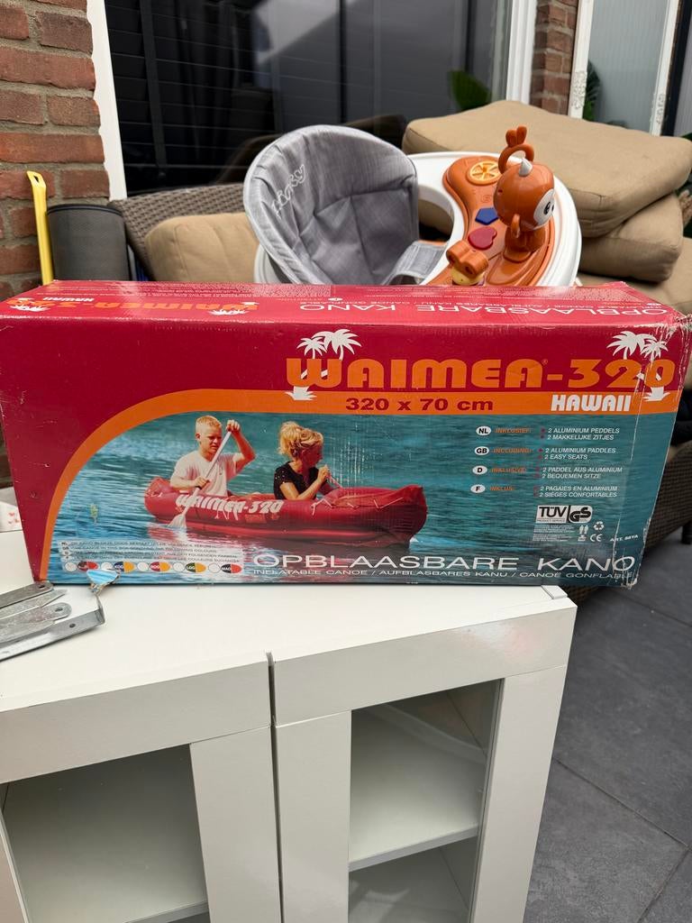 Waimea-320 Hawaii Opblaasbare Kano - 2 persoons, Ophalen, Nieuw, Twee personen, Opblaasbaar