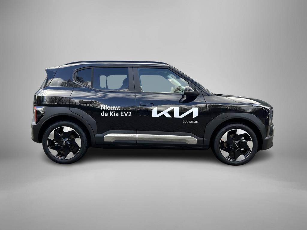 Kia EV2 Plus Advanced 42.2 kWh DEMO| beschikbaar in overleg, 12 maanden, Stof, Overige modellen, Zwart