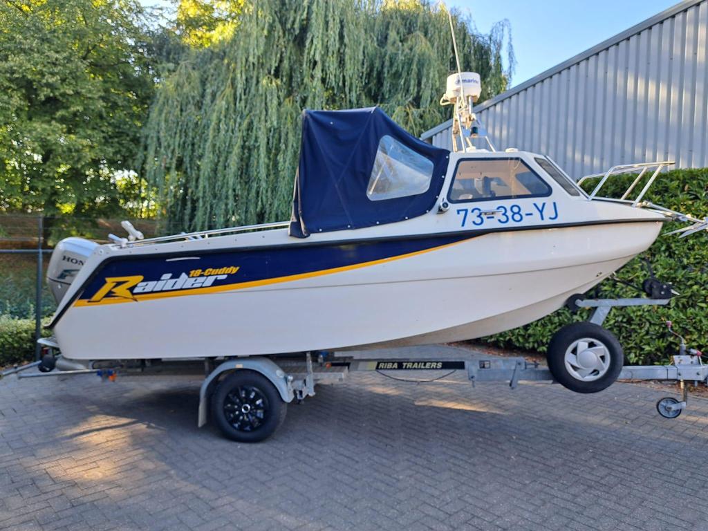 RIba 1600 boot trailer kantelbaar Incl. Nederland kenteken, Gebruikt