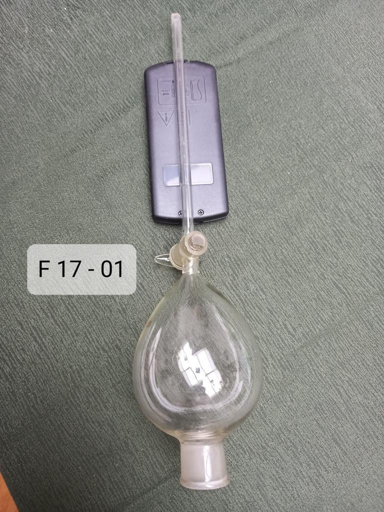 F17 serie: Laboratoriumglas Scheidingstrechter., Verzamelen, Glas en Borrelglaasjes, Gebruikt, Overige typen, Ophalen of Verzenden