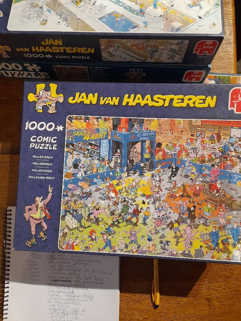 jan van haasteren r, Ophalen of Verzenden, 500 t/m 1500 stukjes, Gebruikt, Legpuzzel