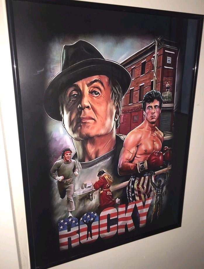 Rocky, Ophalen of Verzenden, Zo goed als nieuw, A1 t/m A3, Film en Tv