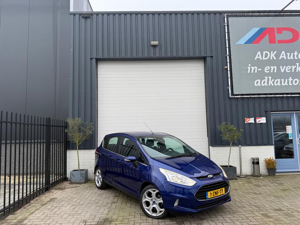 Ford B-Max 1.0 EcoBoost Titanium CAMERA/NAVI/TREKHAAK/2X PDC, Auto's, Ford, Voorwielaandrijving, Euro 5, Origineel Nederlands