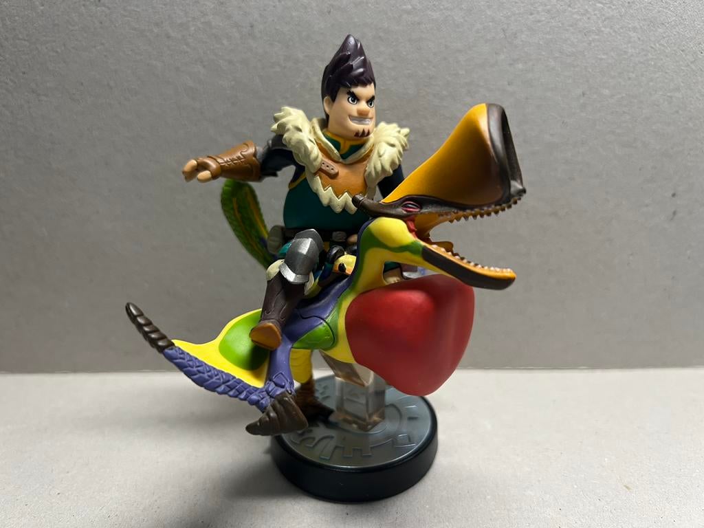 Amiibo Monster Hunter Stories Qurupeco and Dan, Avontuur en Actie, 1 speler, Ophalen of Verzenden, Zo goed als nieuw