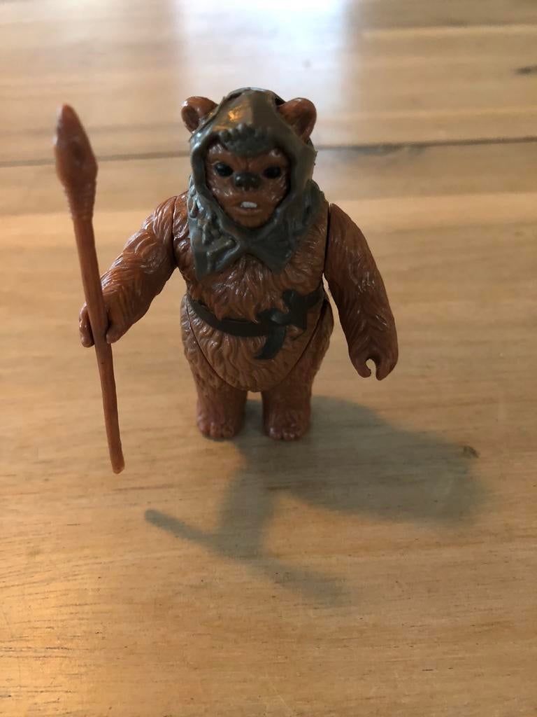Vintage Star Wars Romba ewok scout, Ophalen, Zo goed als nieuw, Actiefiguurtje