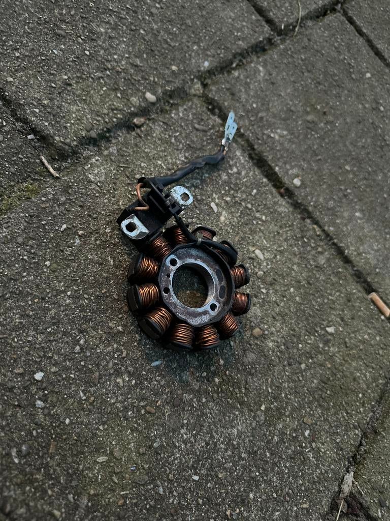 Piaggio 4t - ontsteking, Ophalen of Verzenden, Zo goed als nieuw, Zilver, Overige materialen