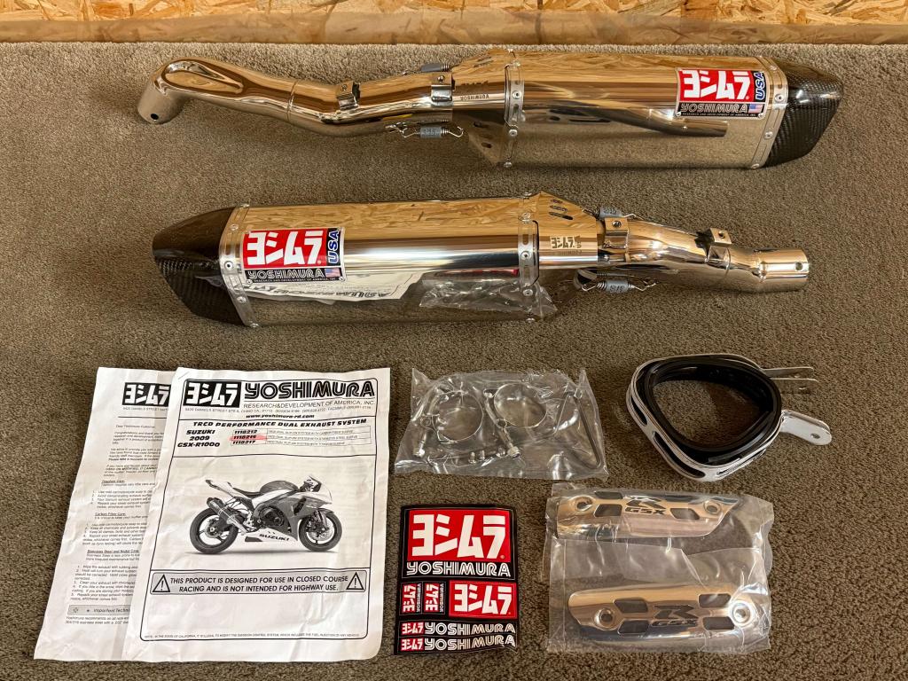 Yoshimura TRC-D uitlaten GSX-R1000 GSXR1000 K9-L1 2009-2011, Motoren, 5420 Daniels Street, Chino, CA, 91710, US, Verzenden, Nieuw