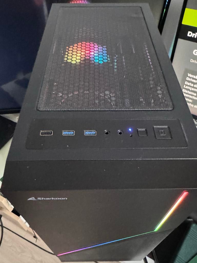 Sharkoon Gaming PC, Ophalen, 32 GB, Zo goed als nieuw, Gaming