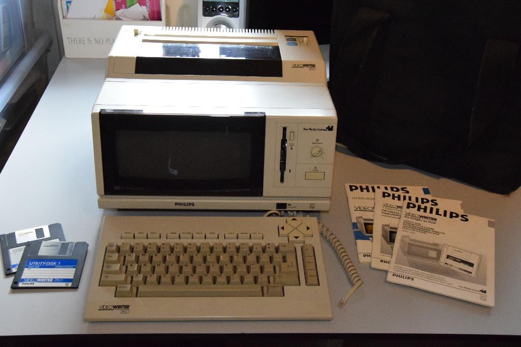 Philips Videowriter 250 incl. opbergtas, Ophalen of Verzenden, Philips